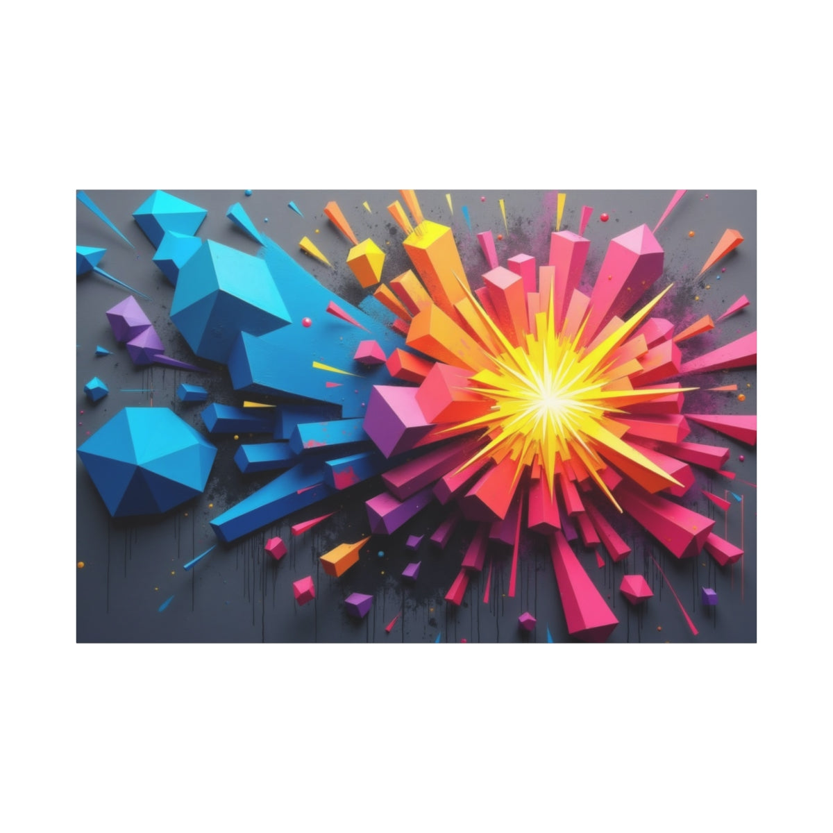 Colorful Geometric Explosion
