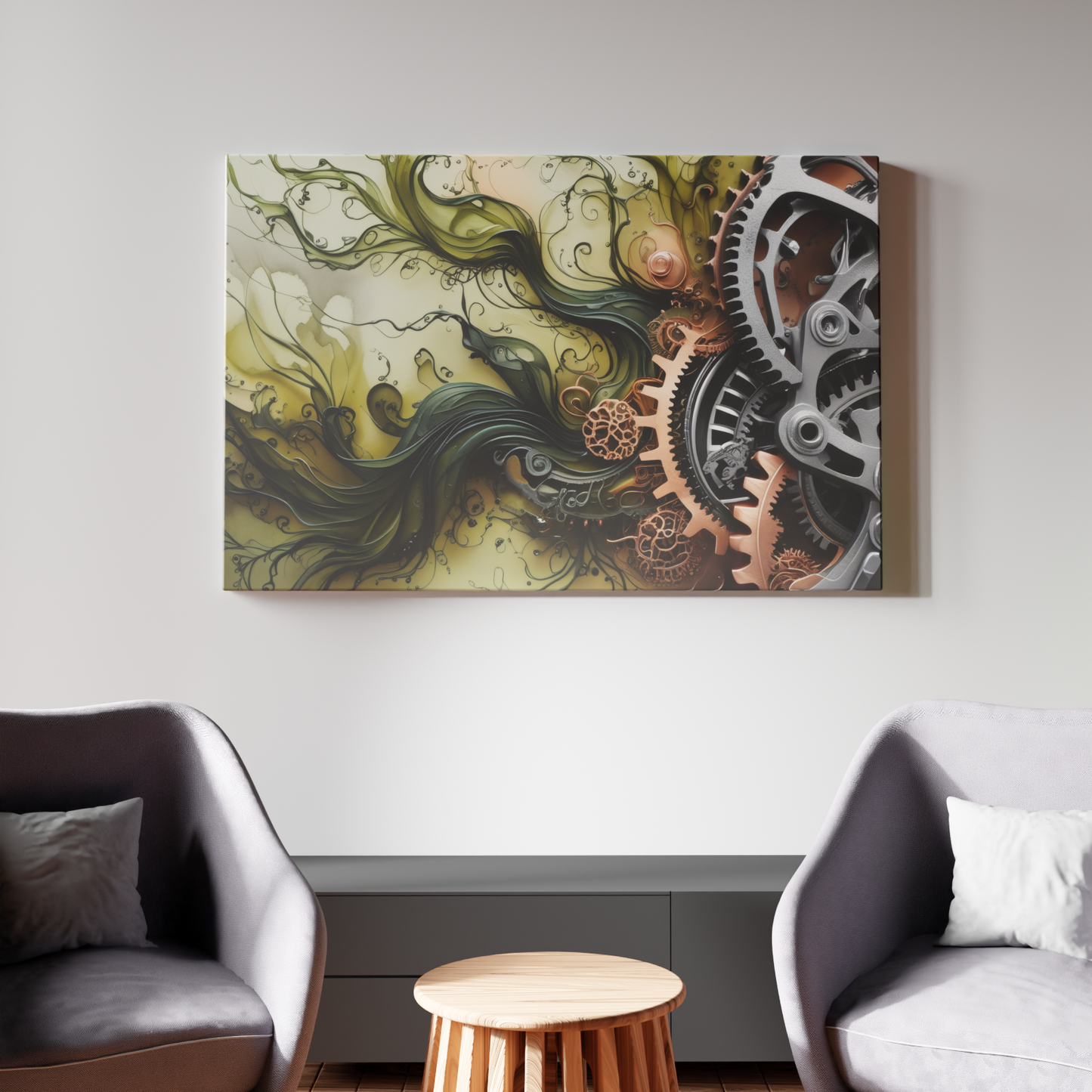 Mechanical Harmony: Nature Meets Industry