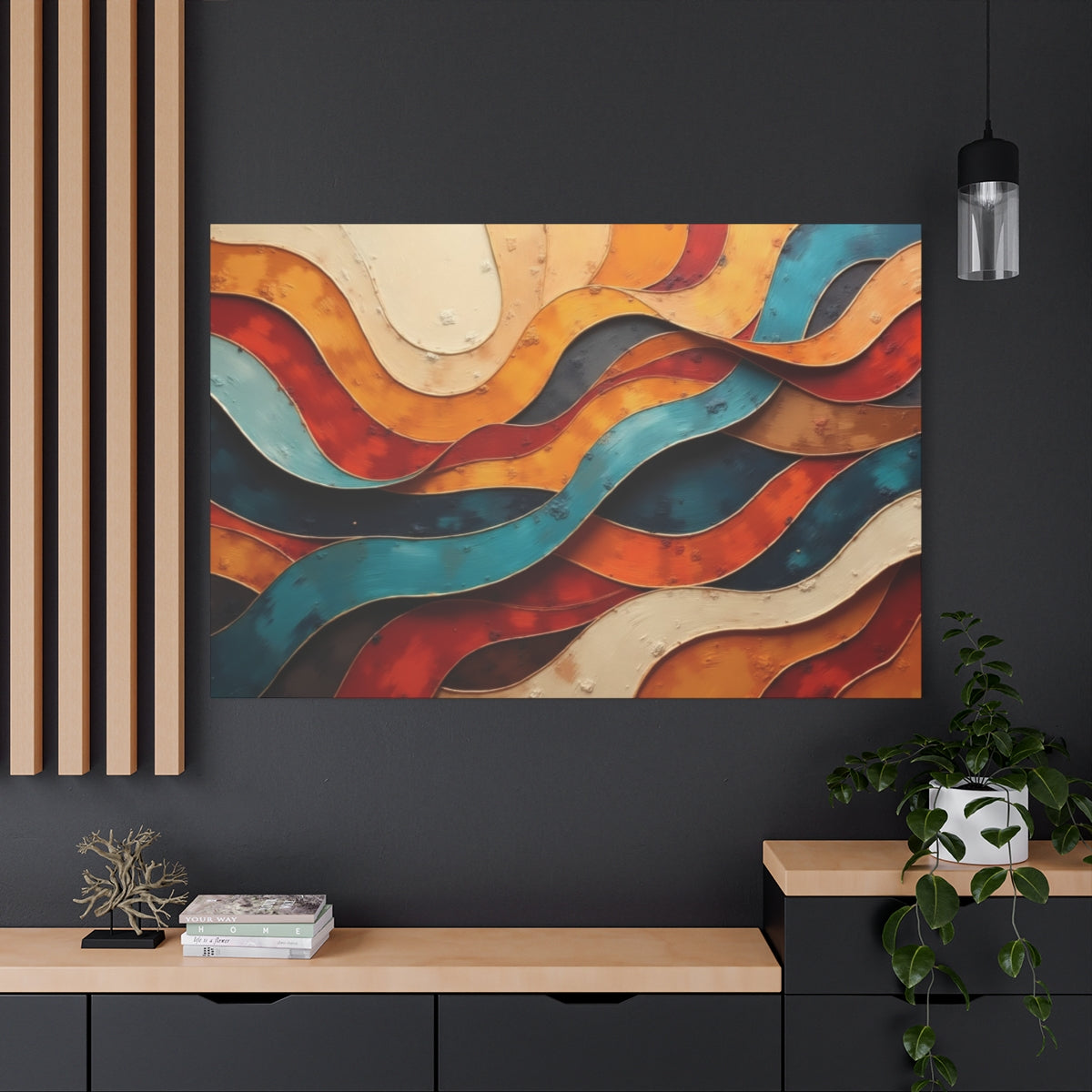 Vibrant Waves of Color
