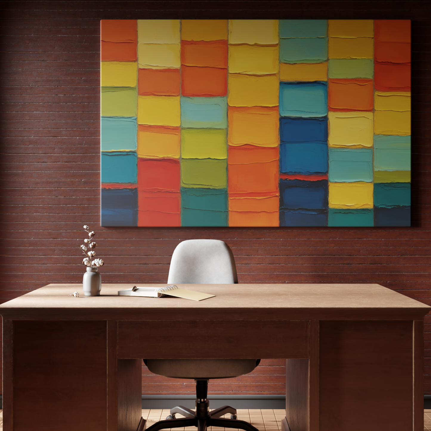 Vibrant Mosaic Symphony
