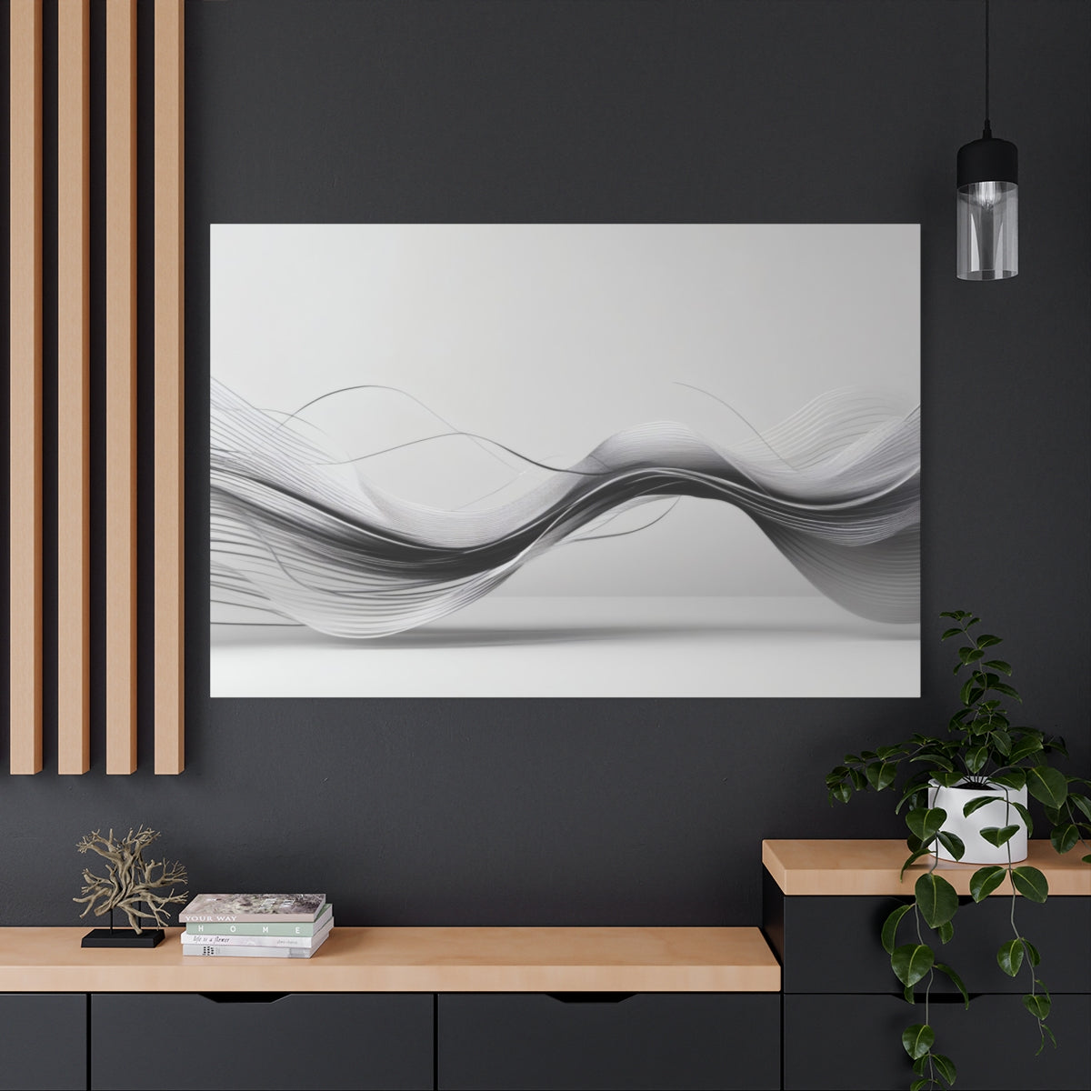 Monochrome Waves in Motion