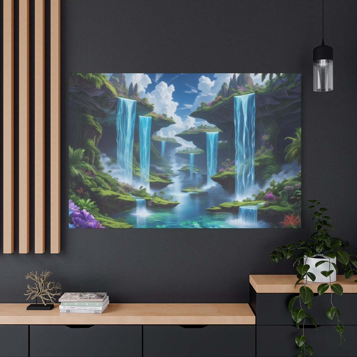 Mystical Waterfall Valleys