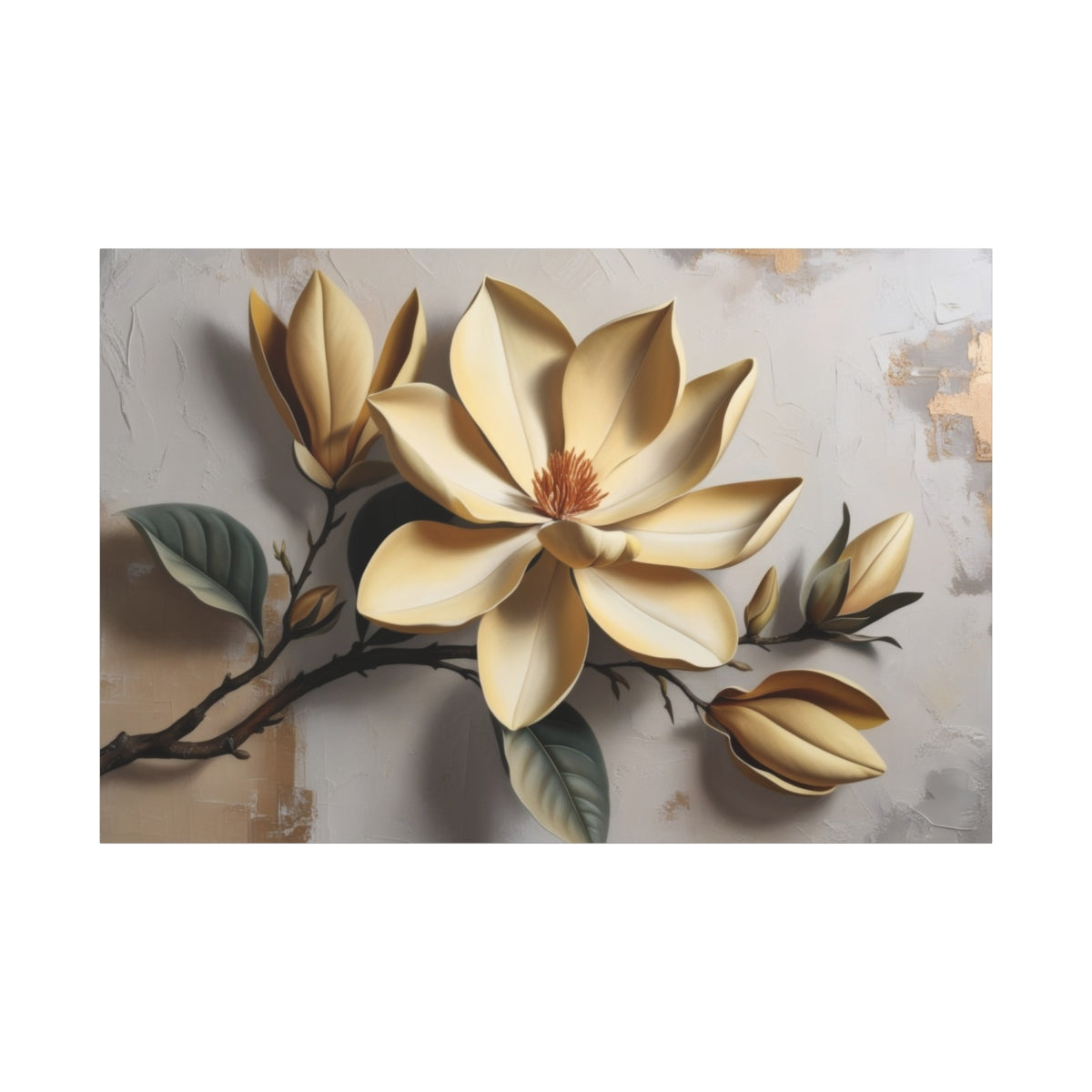 Golden Magnolia Elegance