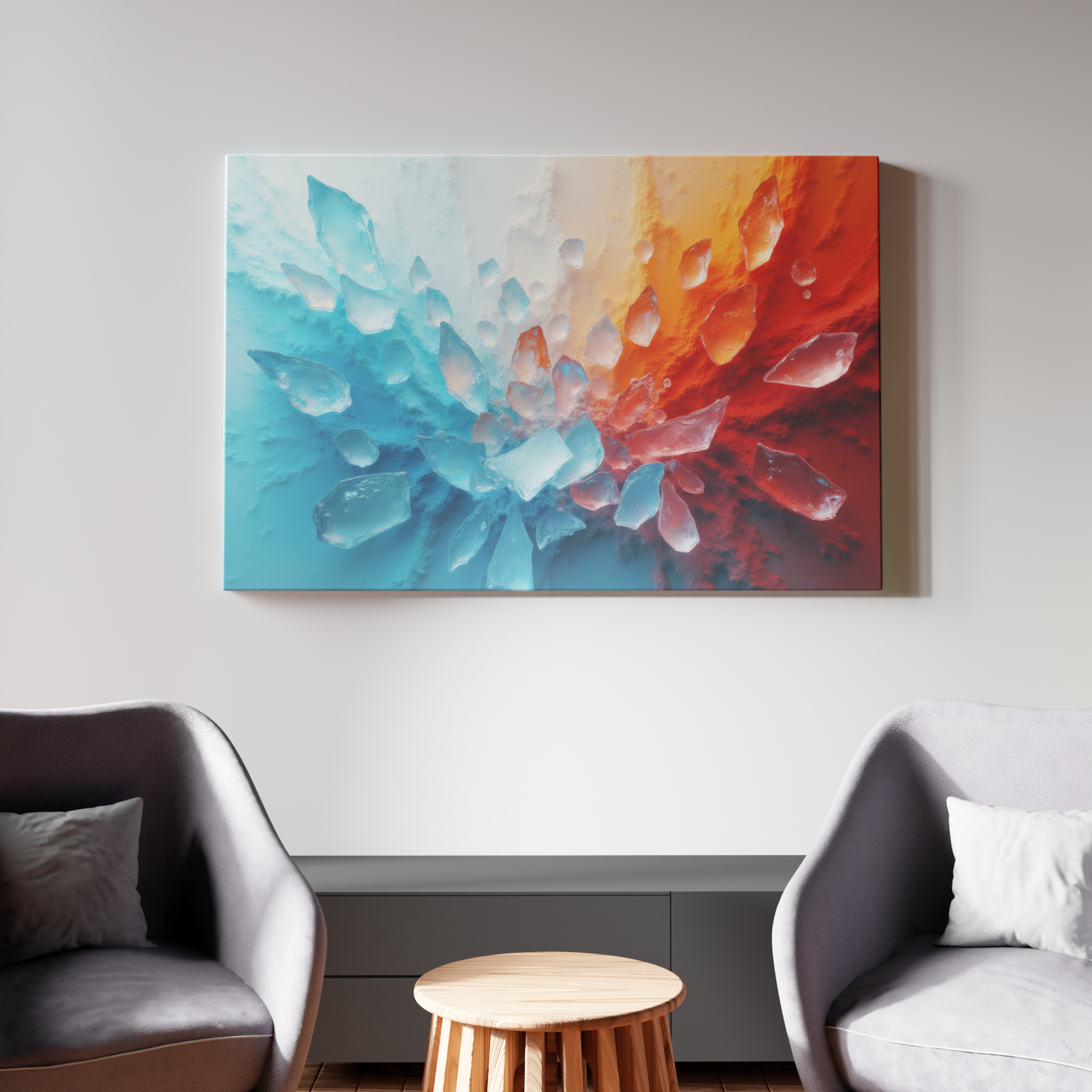 Crystalline Fusion: Fire Meets Ice