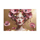 Golden Reverie: Blooming Dreams