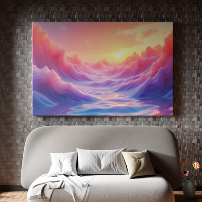 Sunset Waves of Dreamscape