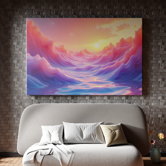 Sunset Waves of Dreamscape