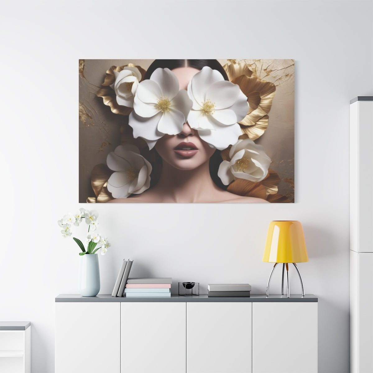 Gilded Petals of Perception
