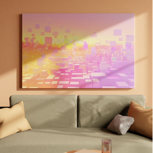 Sunset in the Digital Skyline