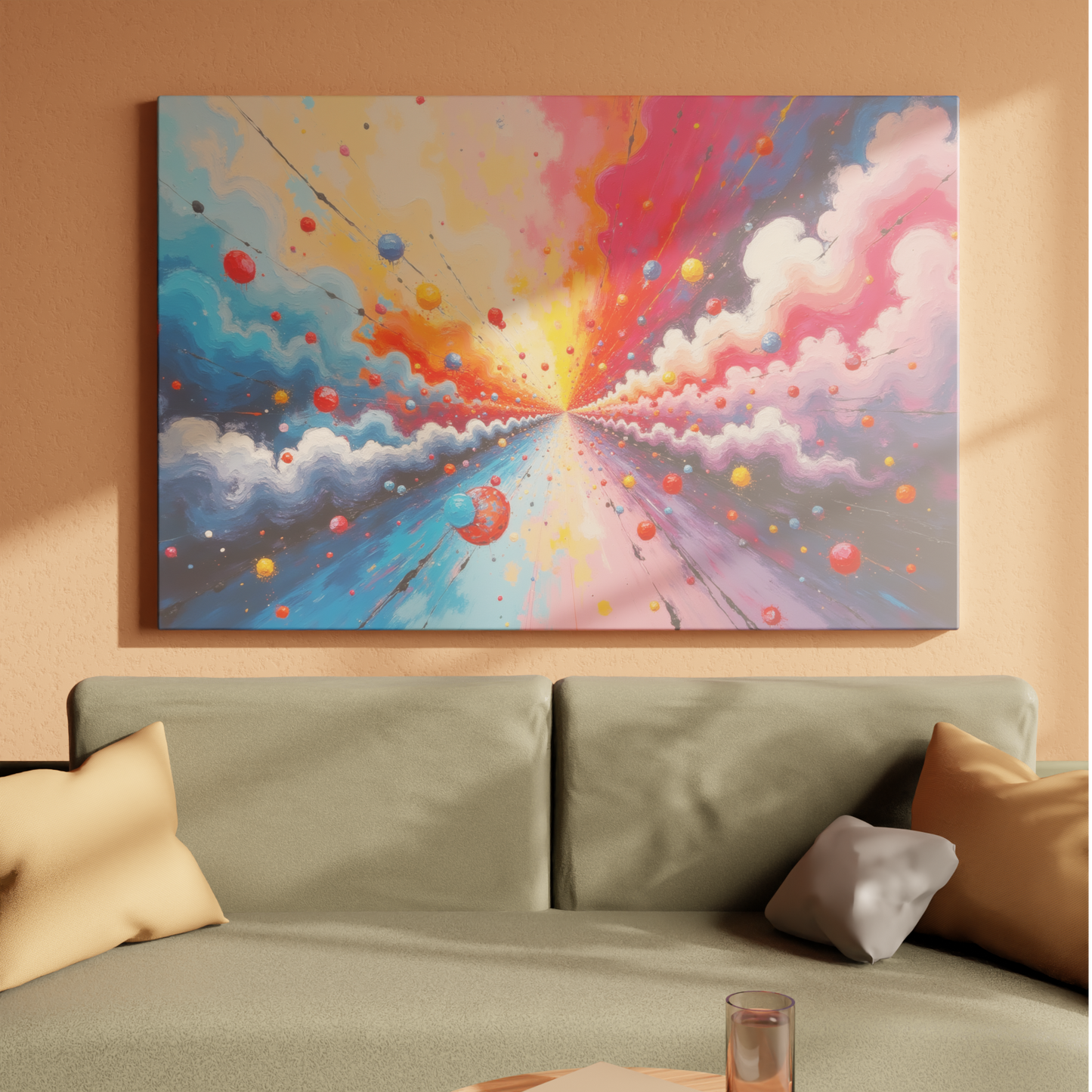 Cosmic Convergence in Vivid Hues