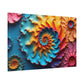Vibrant Spiral Abstractions