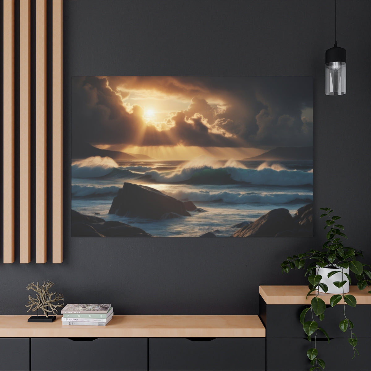 Oceanic Symphony at Sunrise