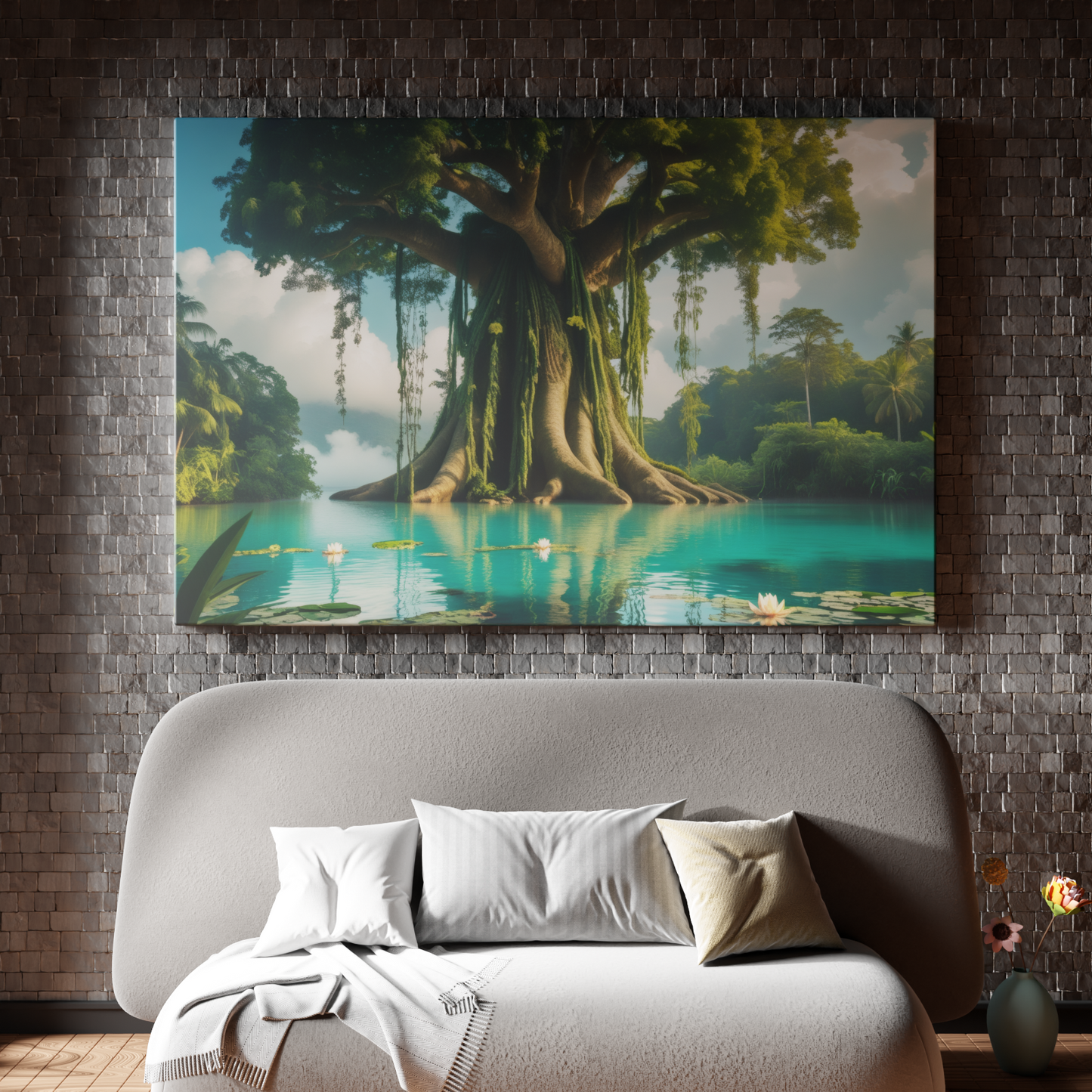 Serenity of the Enchanted Banyan