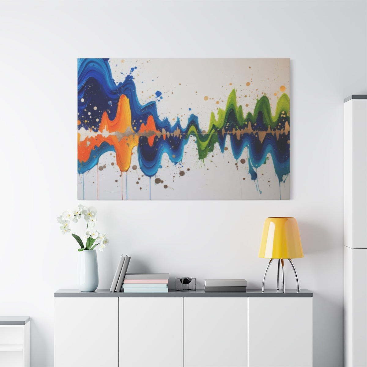 Vibrant Symphony of Waves