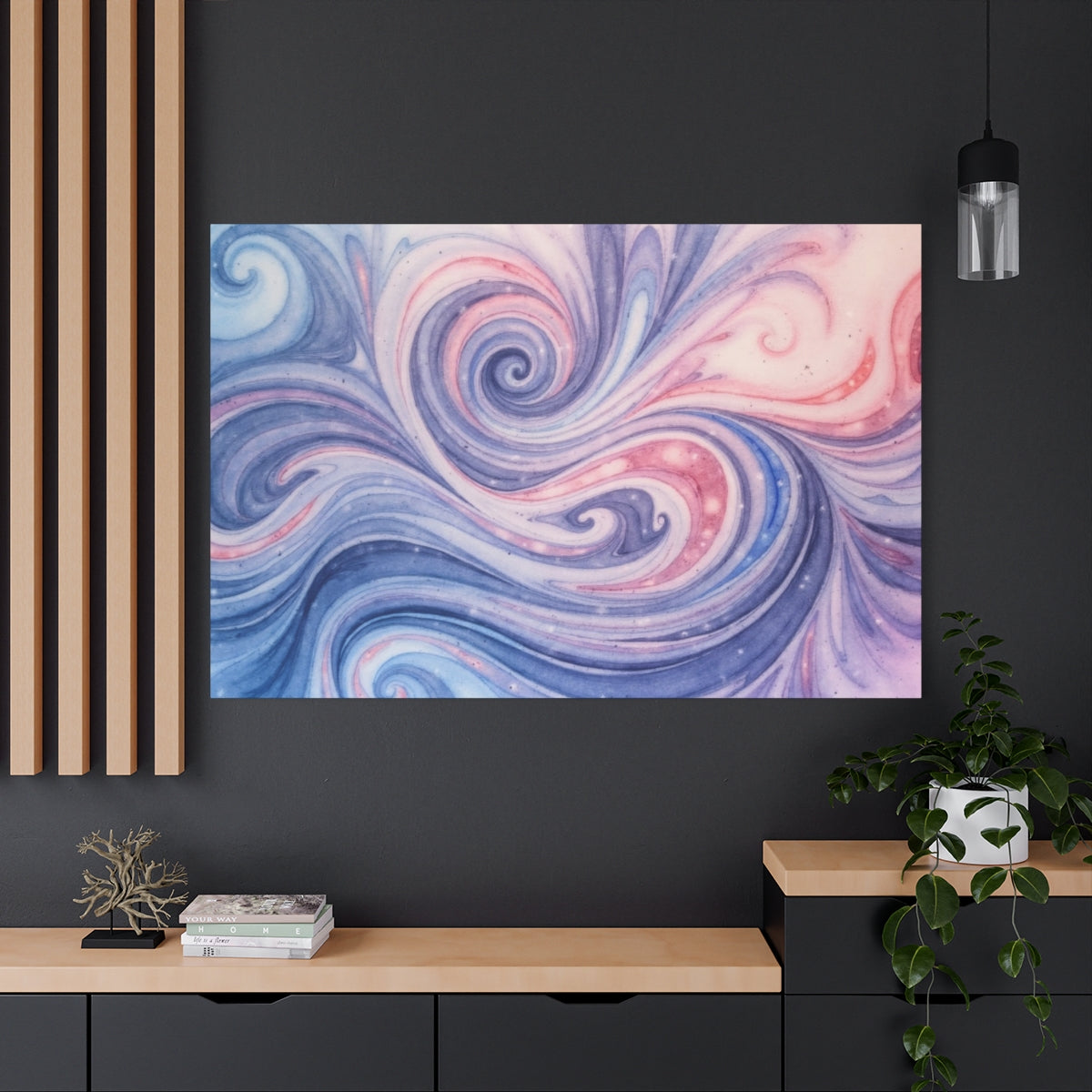 Cosmic Swirls of Serenity
