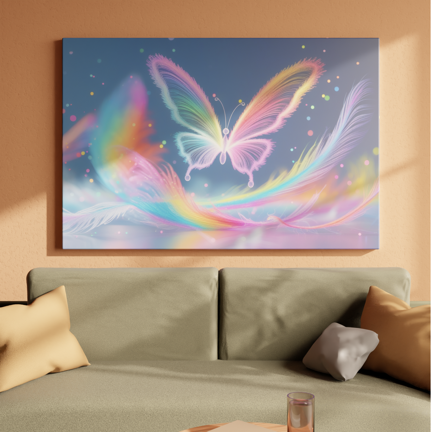 Ethereal Spectrum Butterfly