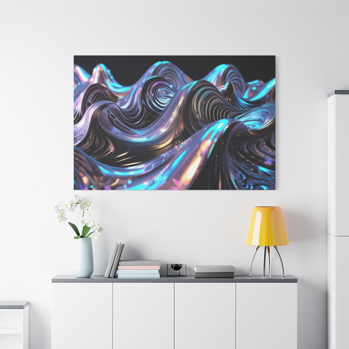Luminescent Waves of Steel