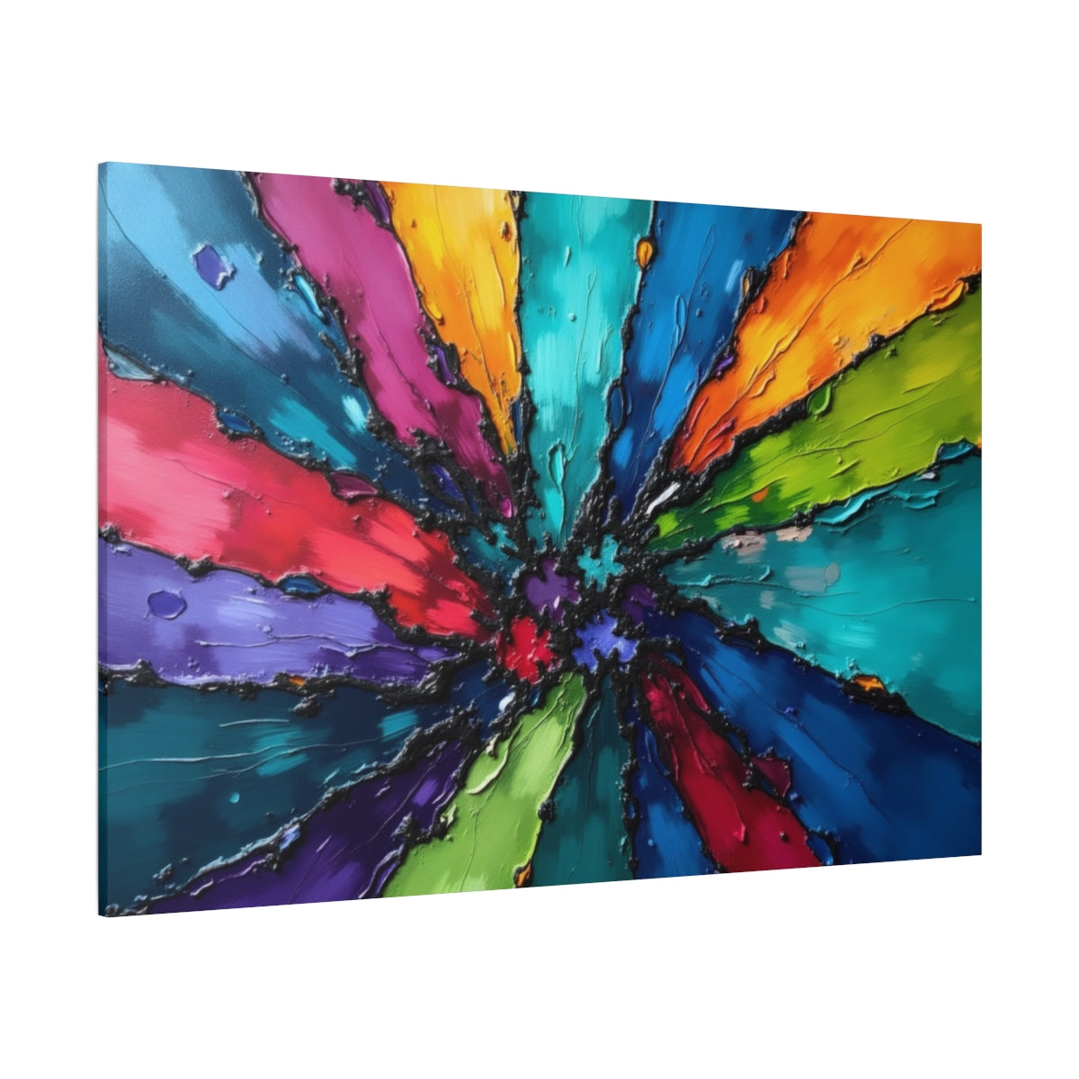 Explosion of Vibrant Colors