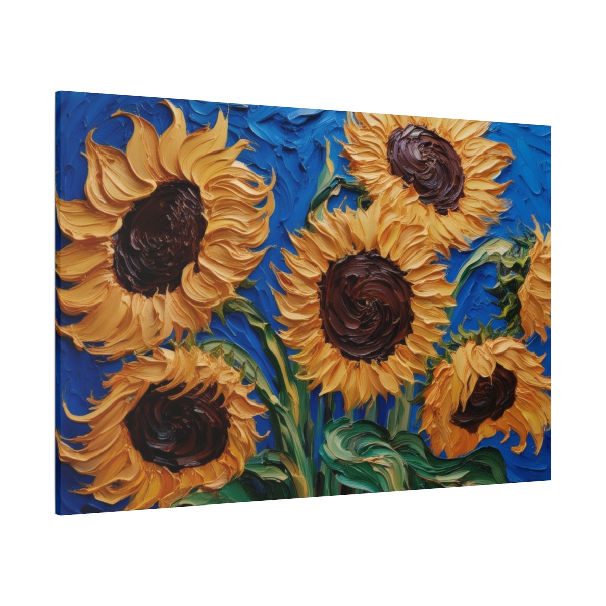 Sunlit Dance of Sunflowers