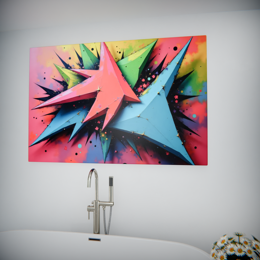 Explosive Geometric Symphony