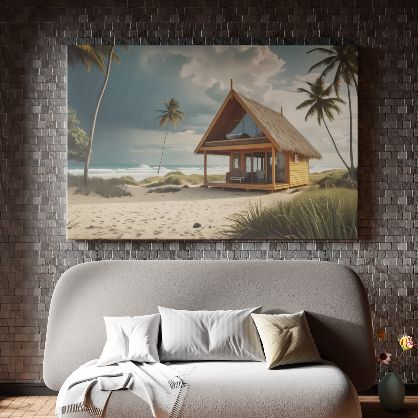 Tropical Escape by the Seaside