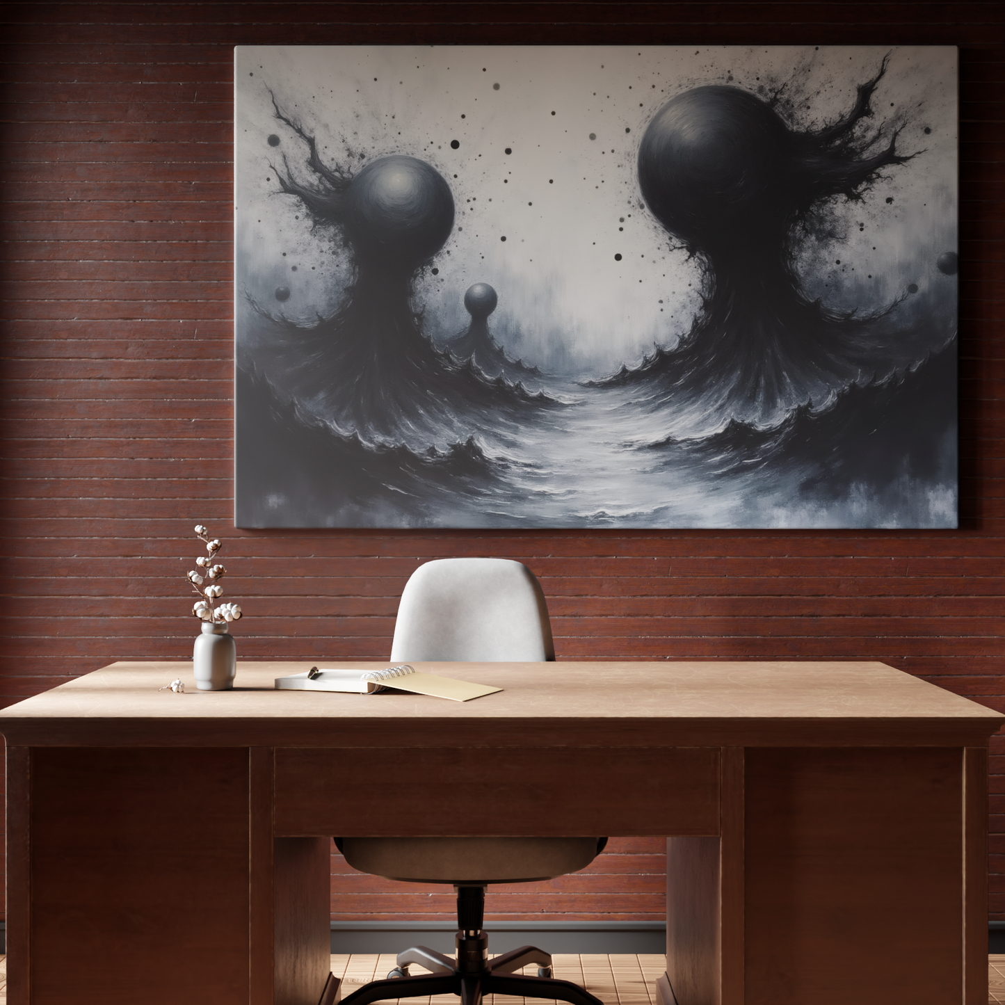 Cosmic Tides in Monochrome