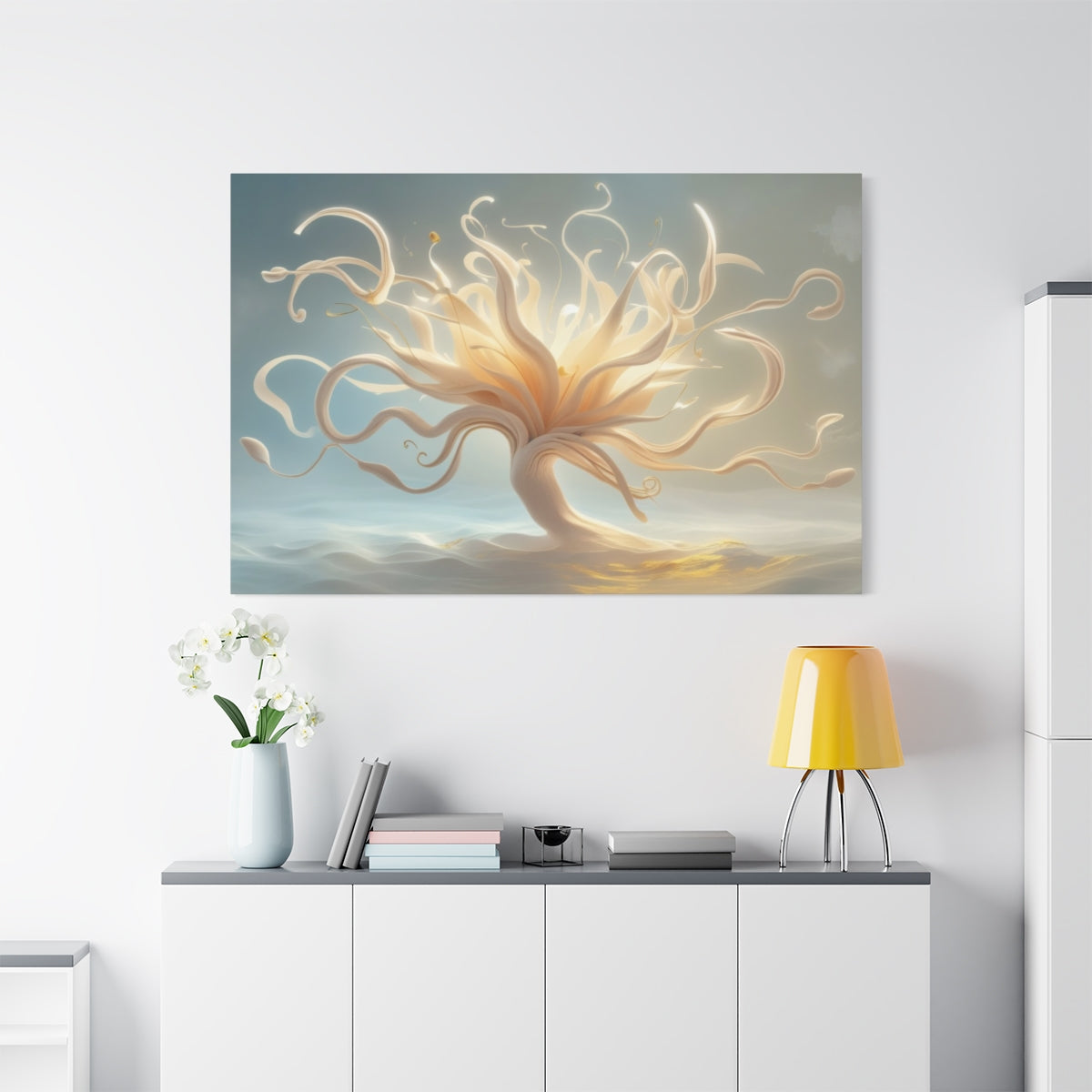Ethereal Blossom: A Dance in Light