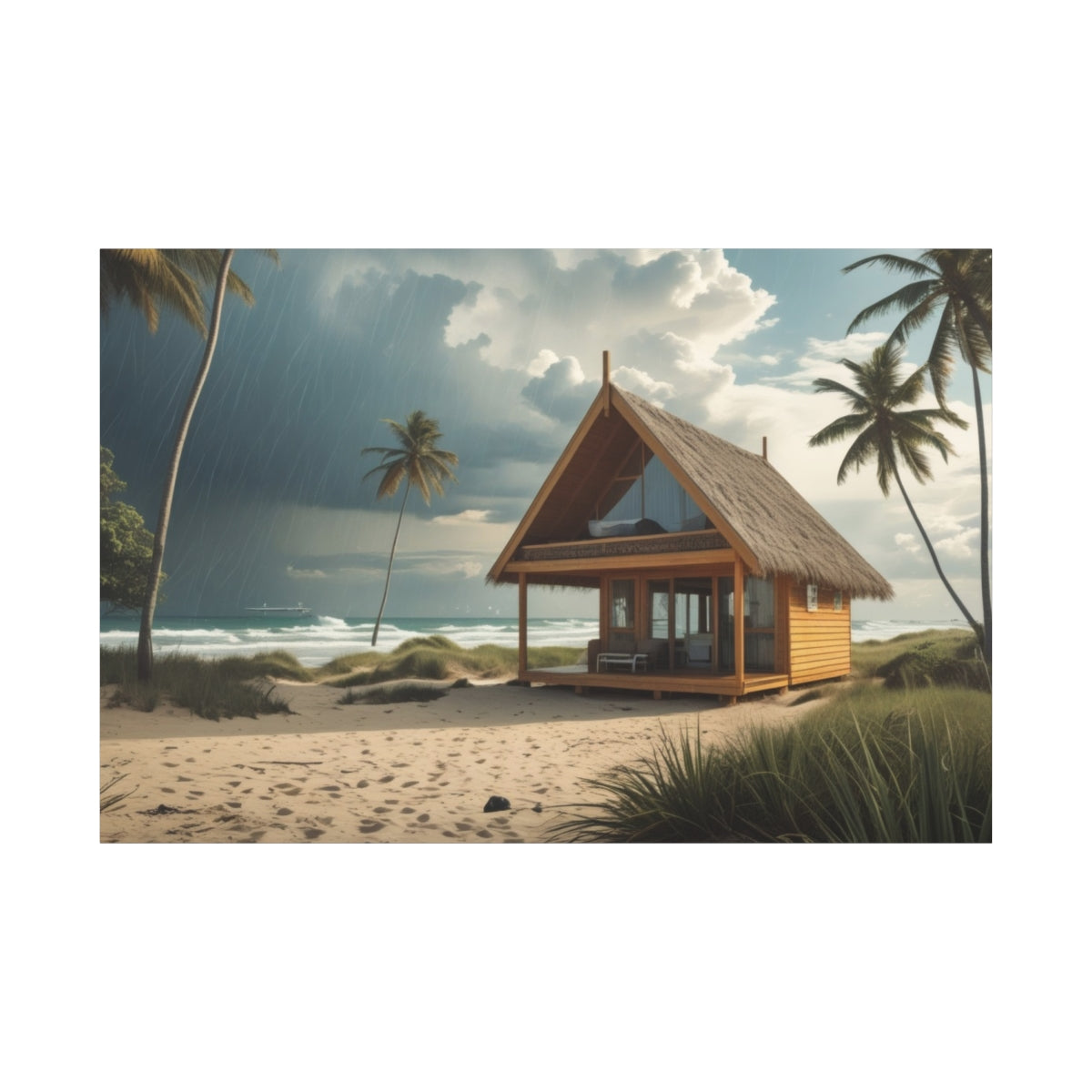Tropical Escape by the Seaside