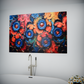 Galactic Whirlwind: Dance of Cosmic Colors