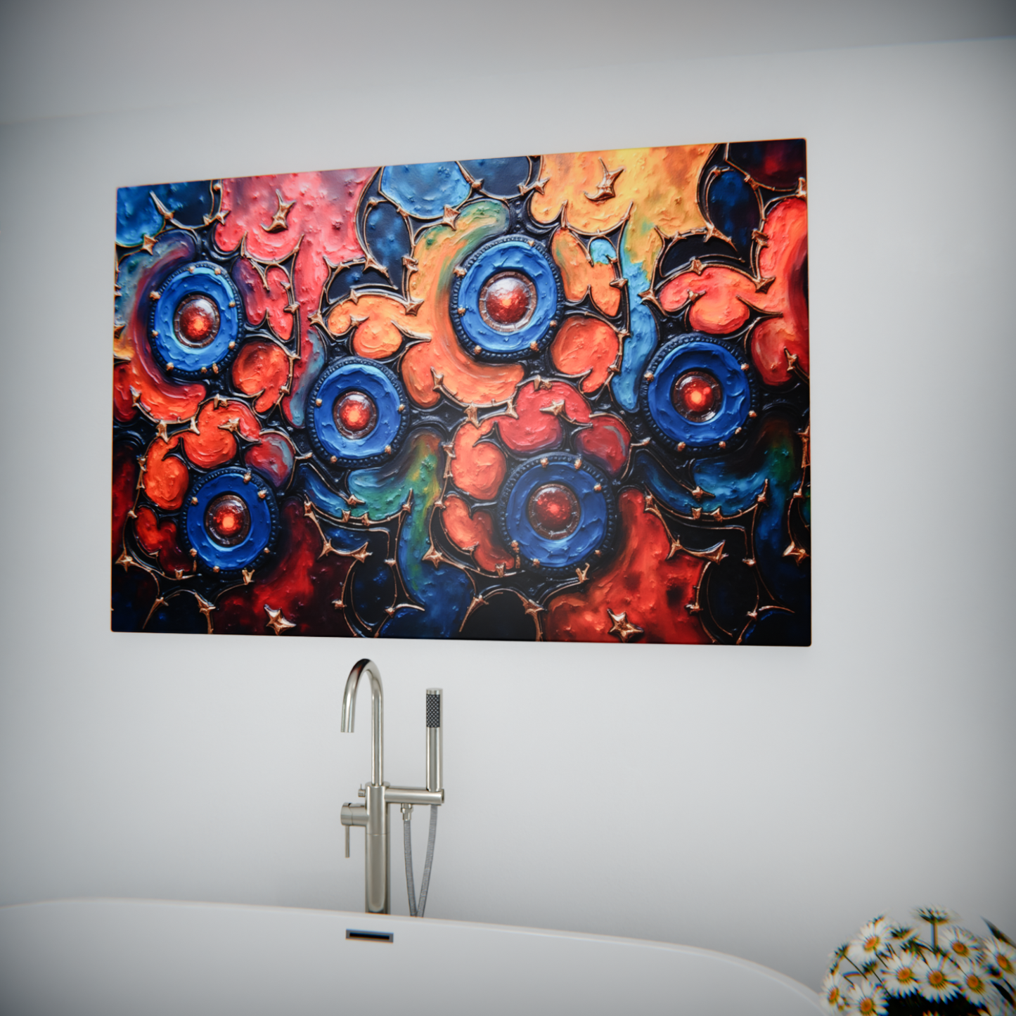 Galactic Whirlwind: Dance of Cosmic Colors