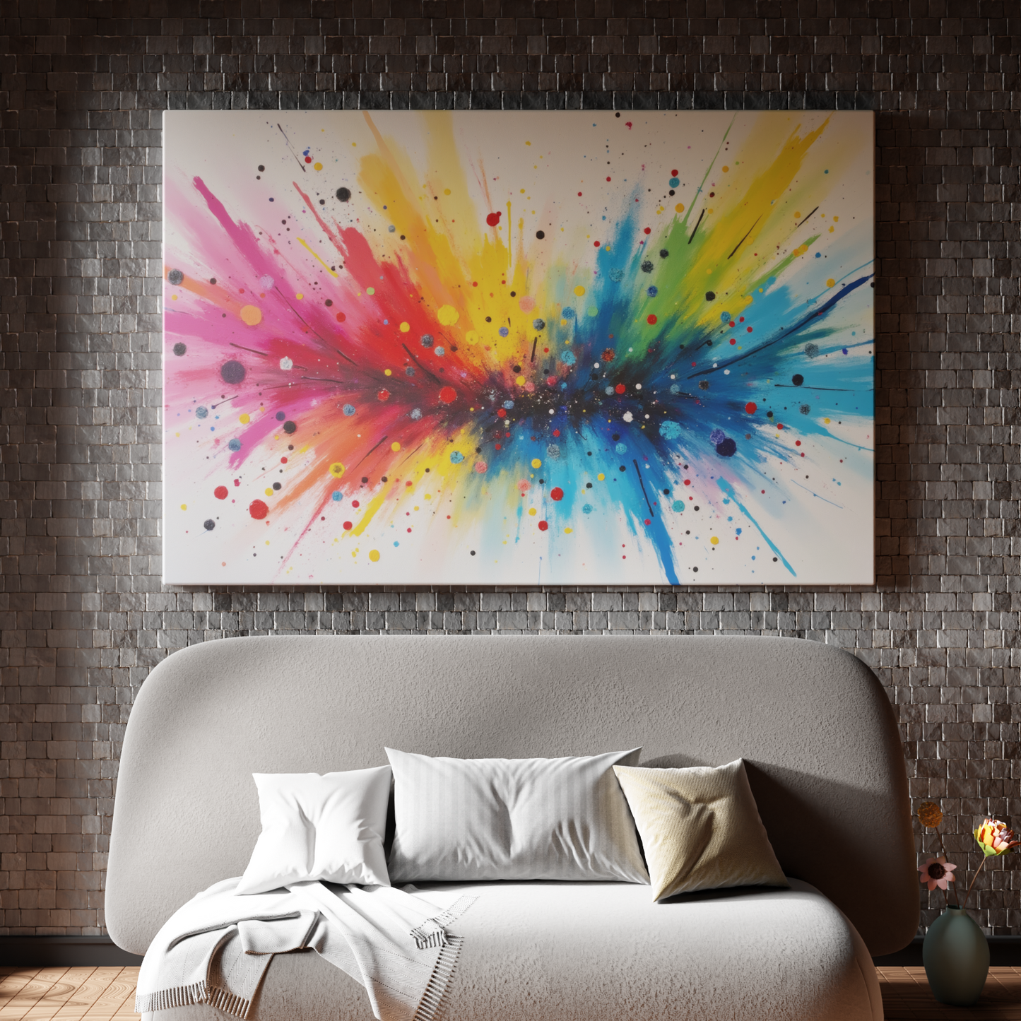 Cosmic Burst of Colors
