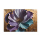 Floral Elegance: A Symphony in Gold and Lavender