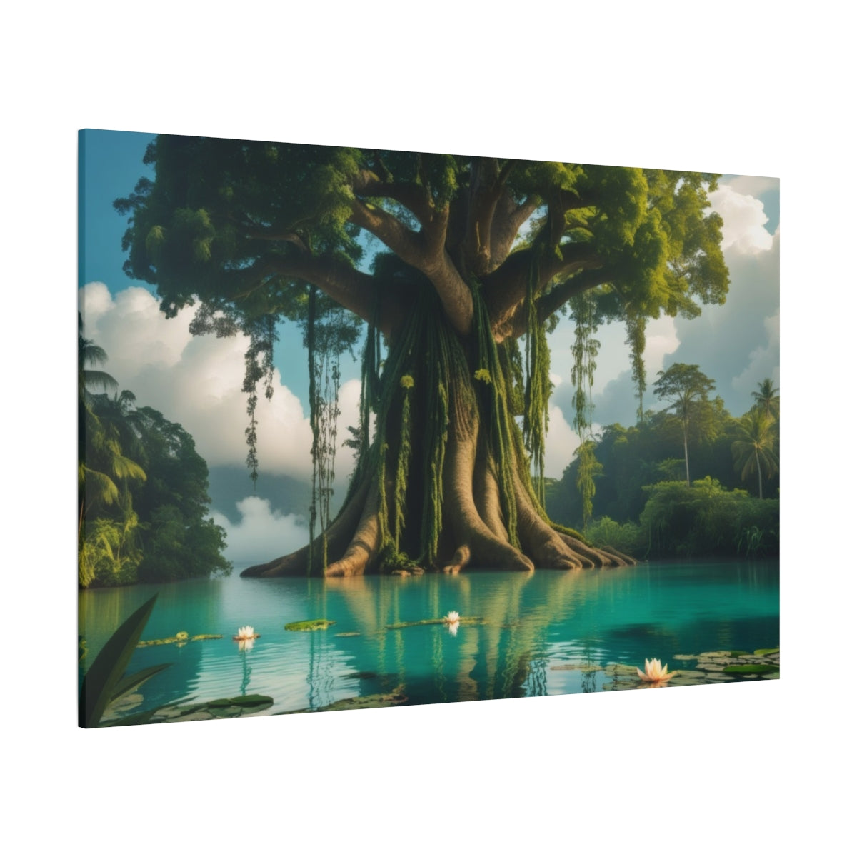 Serenity of the Enchanted Banyan