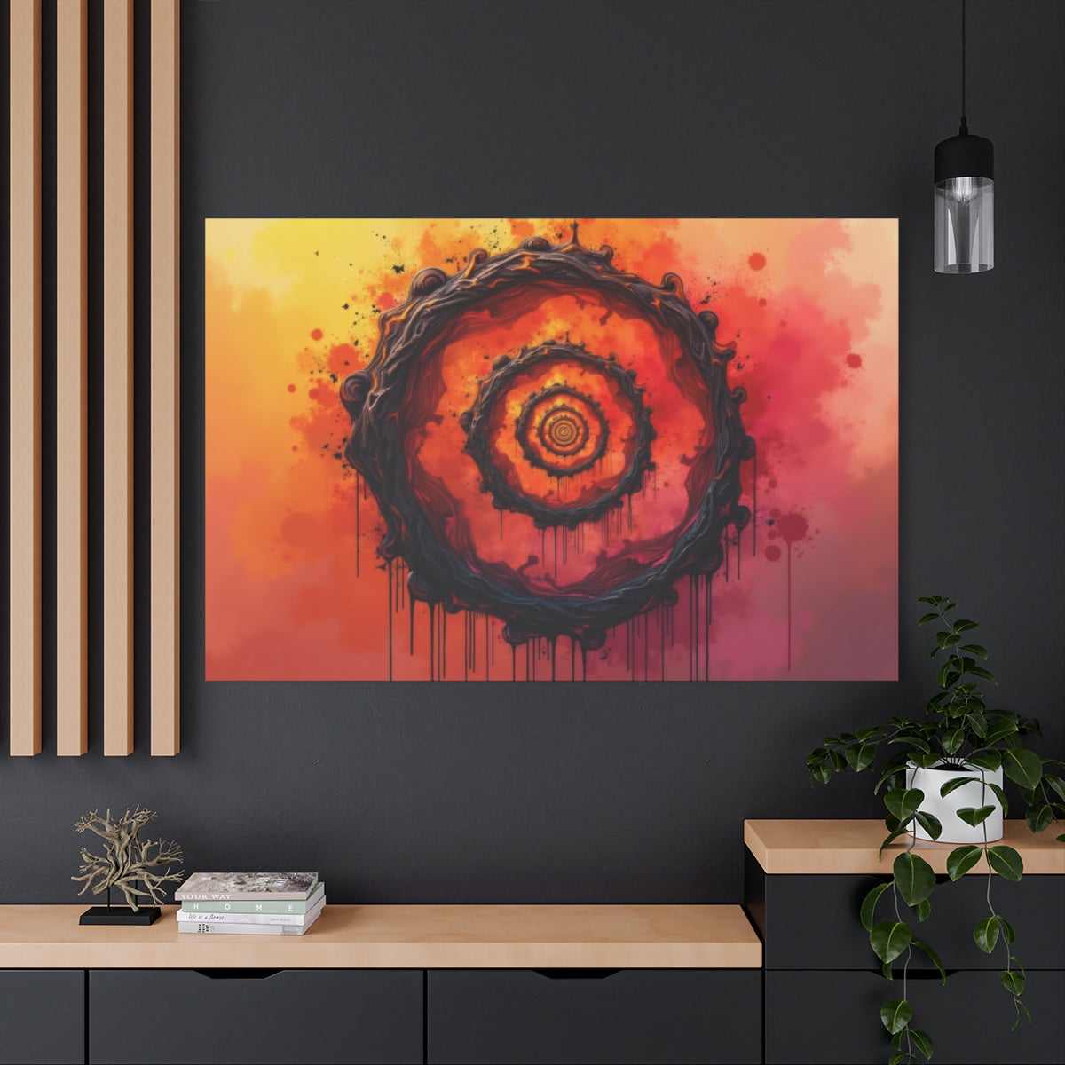 Spiral of Flames