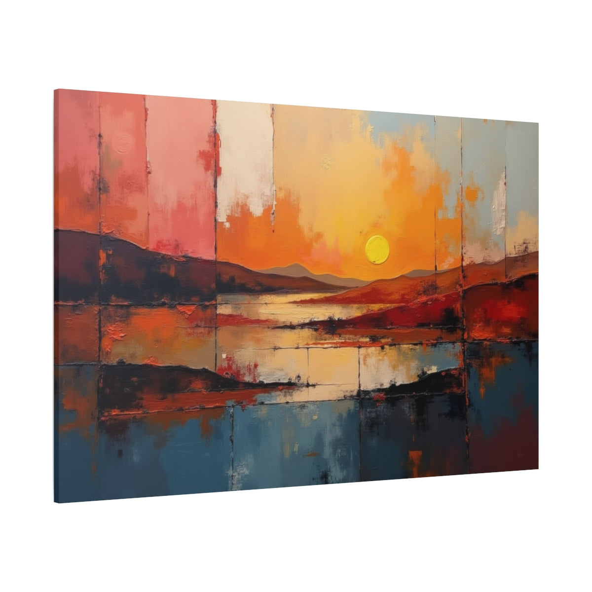 Sunset Symphony Over Tranquil Waters
