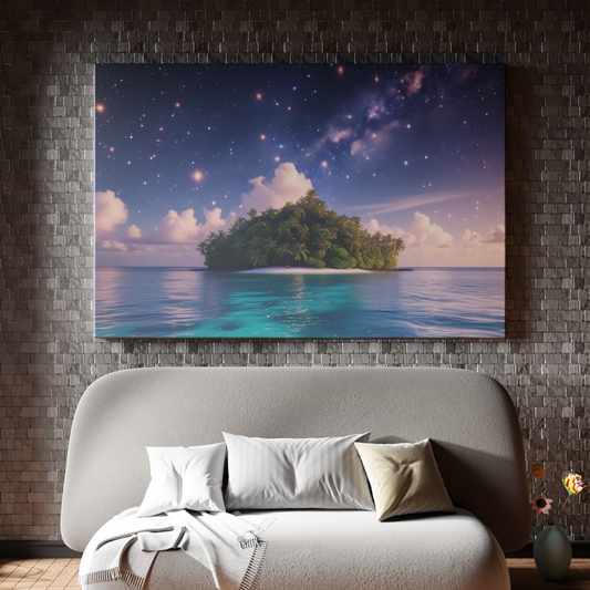 Cosmic Island Dreamscape