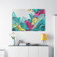 Waves of Colorful Paper Dreams