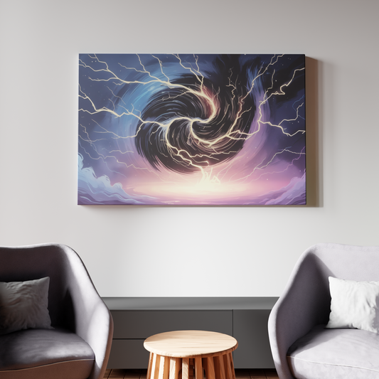 Celestial Vortex: Electric Explosion