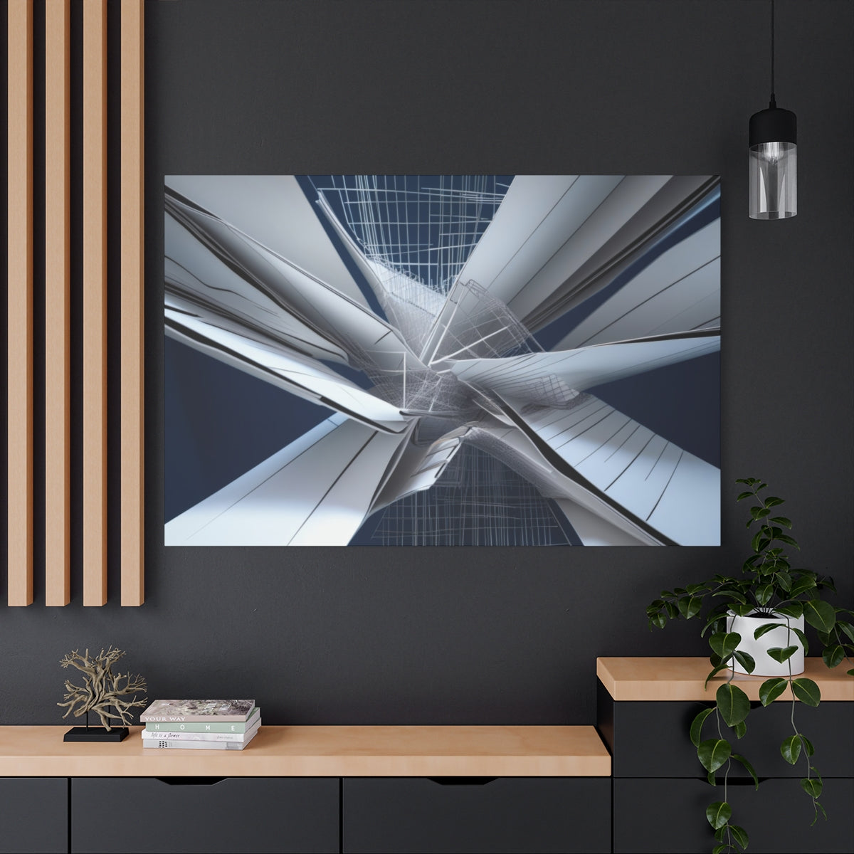 Futuristic Geometric Fusion
