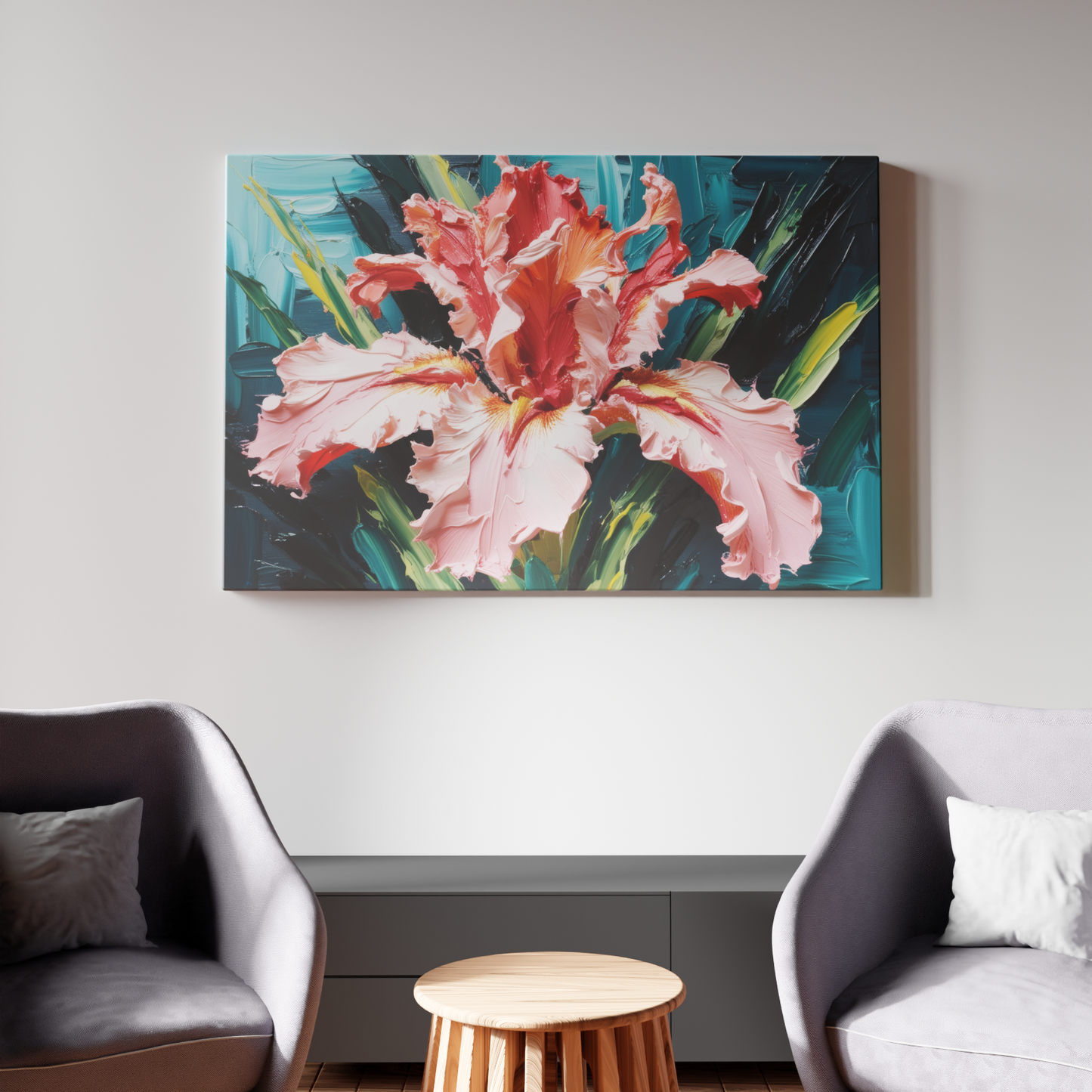 Floral Symphony in Brushstrokes