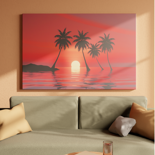 Tropical Serenade at Sunset