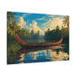 Tranquil Canal through Tropical Paradise