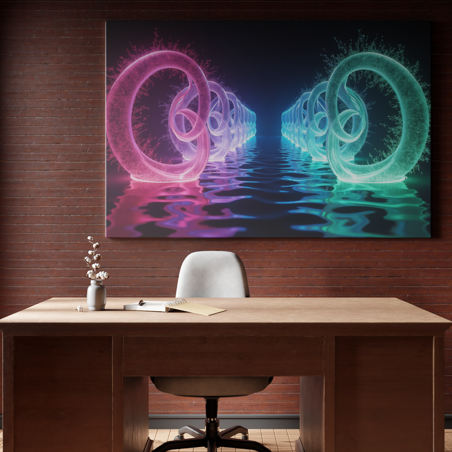 Symphony of Neon Rings