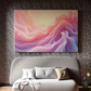 Sunset Waves of Fabric