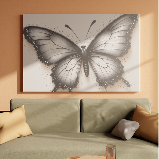 Ink Butterfly Elegance