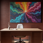 Vibrant Cosmic Eruption