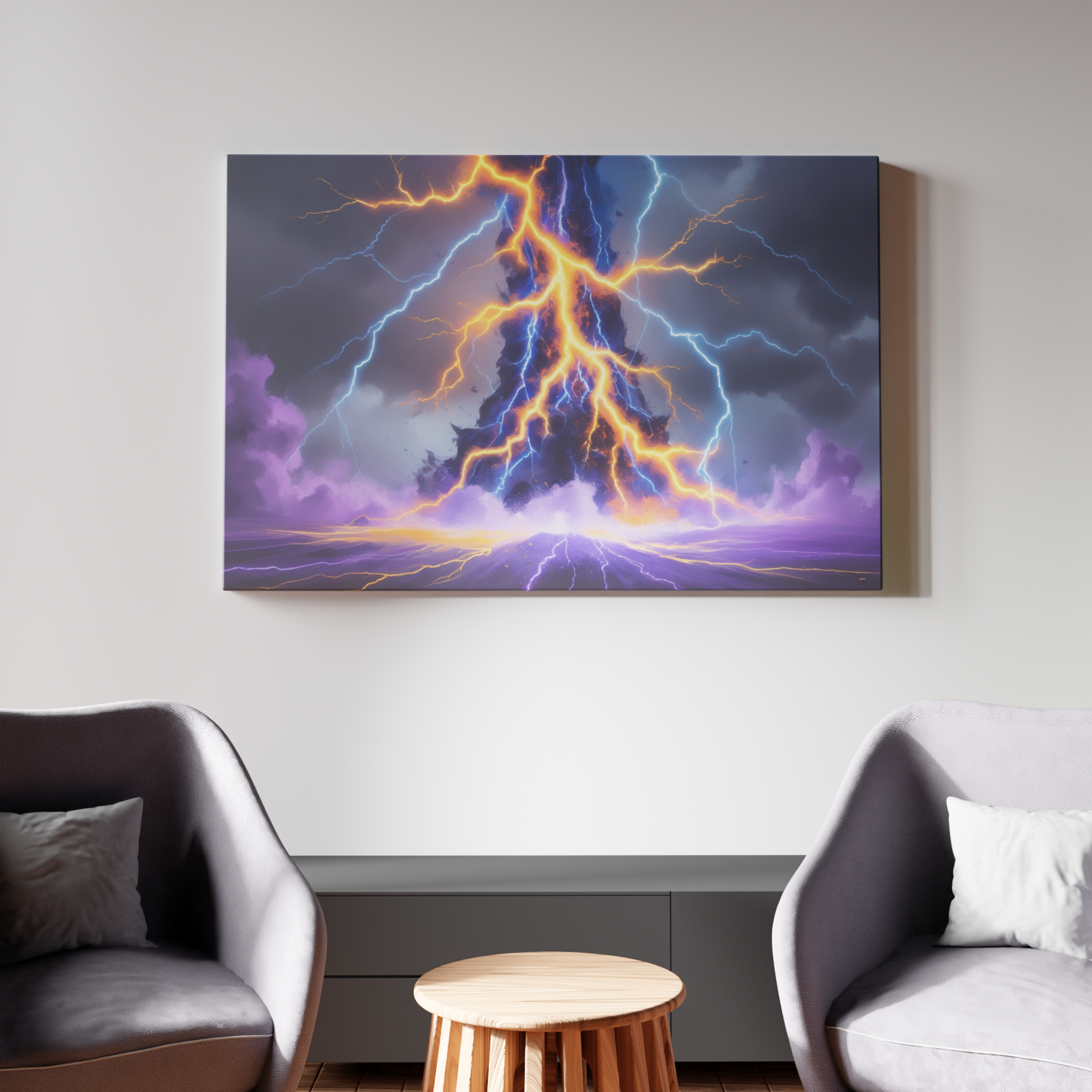 Electrifying Skies: A Dance of Lightning