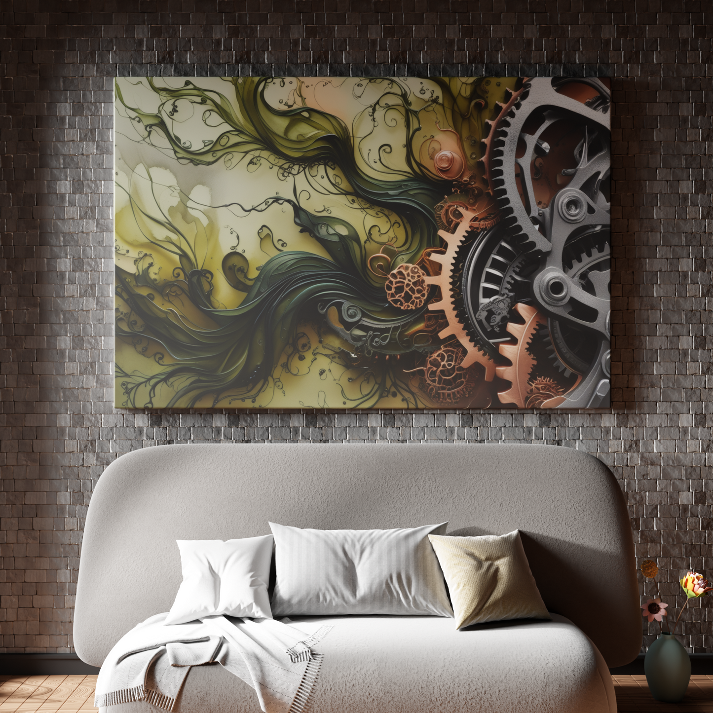 Mechanical Harmony: Nature Meets Industry