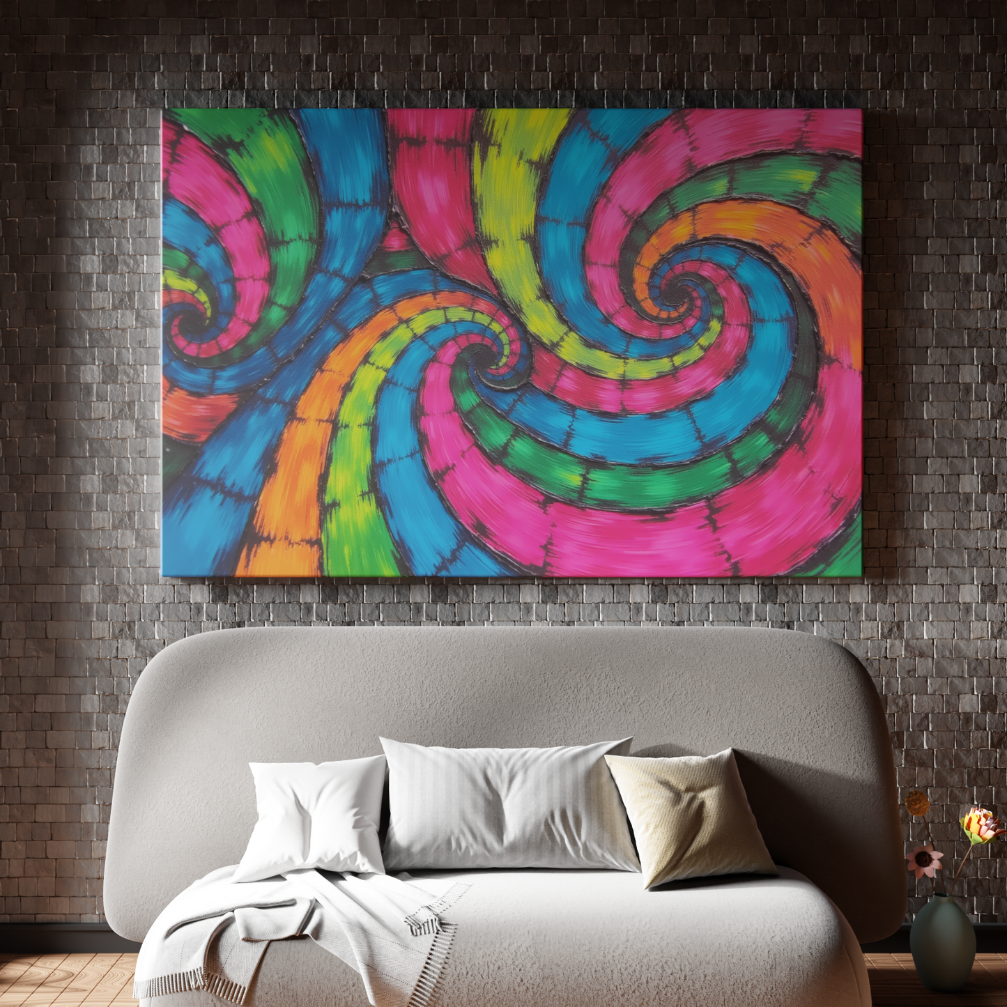 Colorful Swirl Symphony