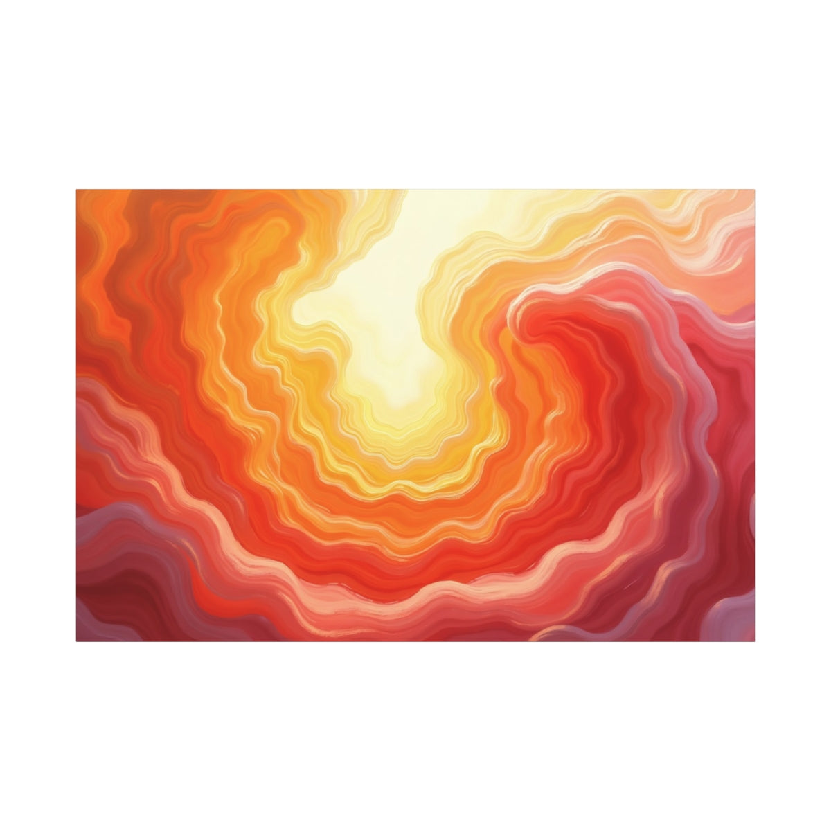 Radiant Sunset Waves